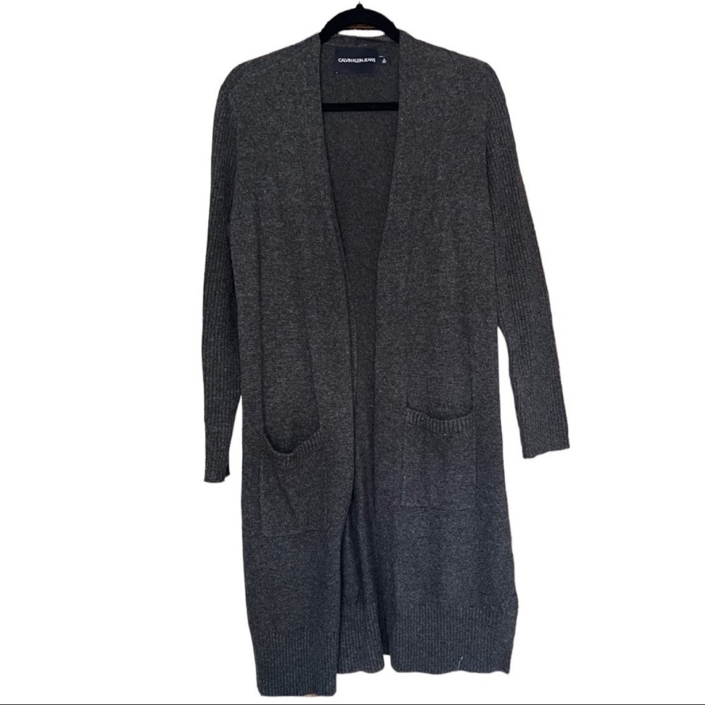 Calvin Klein Open Front Cardigan size M